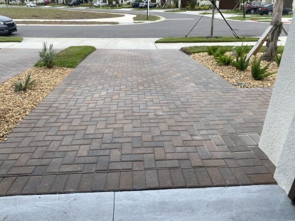 Brick Paver Driveway